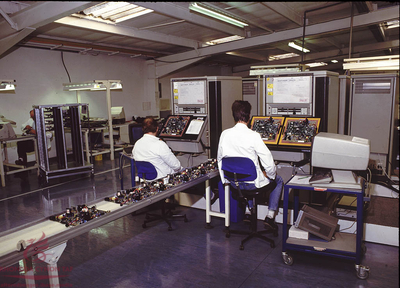 A A Electronics Factory interior