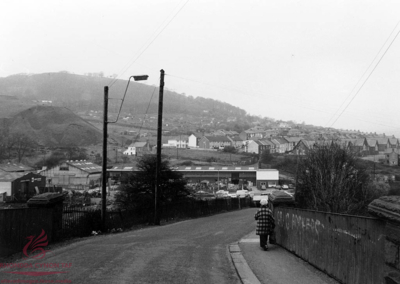 General view of Maesycoed, March 1977