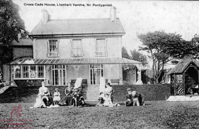 Coed Cae House, circa 1900