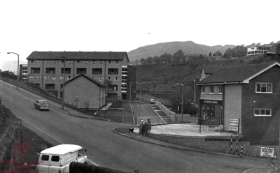 Appletree Stores and Flats, Circa 1960