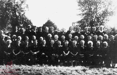 Old age pensioners choir, 1950