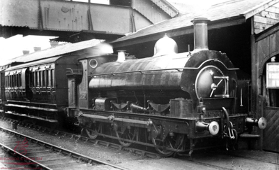 0-6-0ST No. 1029 at Aberdare Station, 2 March 1906