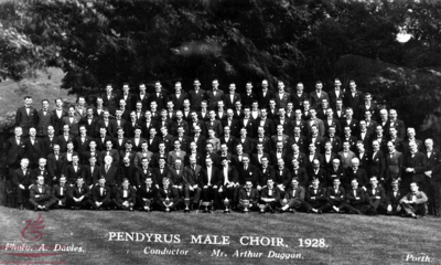 Pendyrus Male Choir, 1928