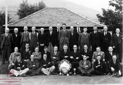 Gelli Park: Bowling Team, Circa 1950